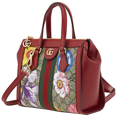 gucci ladies small ophidia gg flora tote bag|gucci ophidia gg small bag.